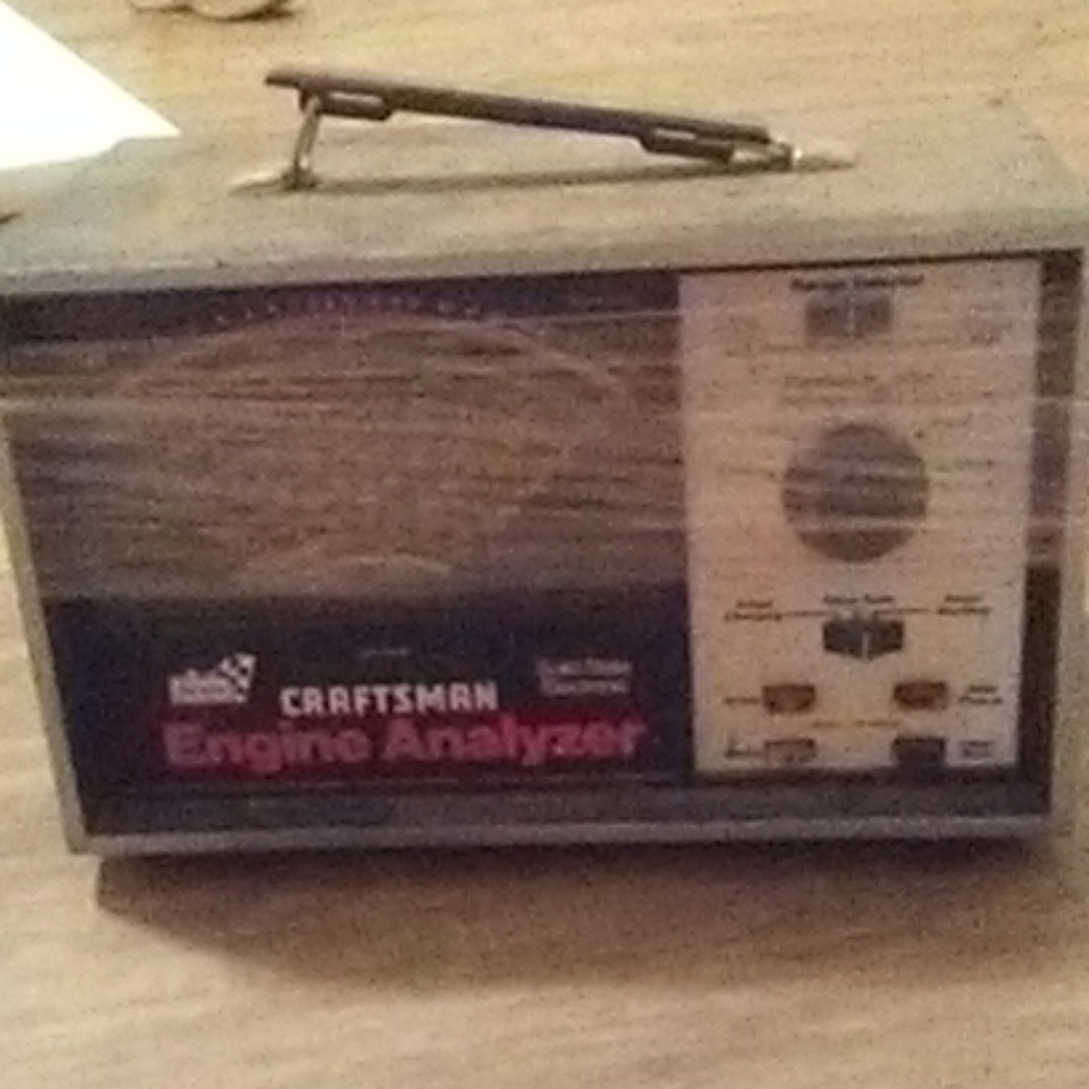Craftsman engine analyzer